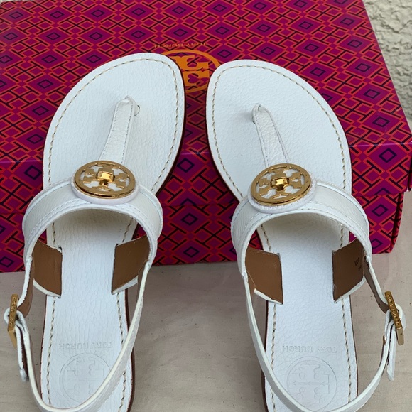 NIB TORY BURCH SEPMA FLAT SLINGBACK THONG SIZE 8 - Picture 7 of 7